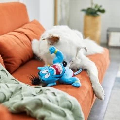 Disney Genie Plush With Rope Squeaky Dog Toy 5 Disney Genie Plush With Rope Squeaky Dog Toy -Happy Paw Shop 220697 PT2. AC SS1800 V1612366572