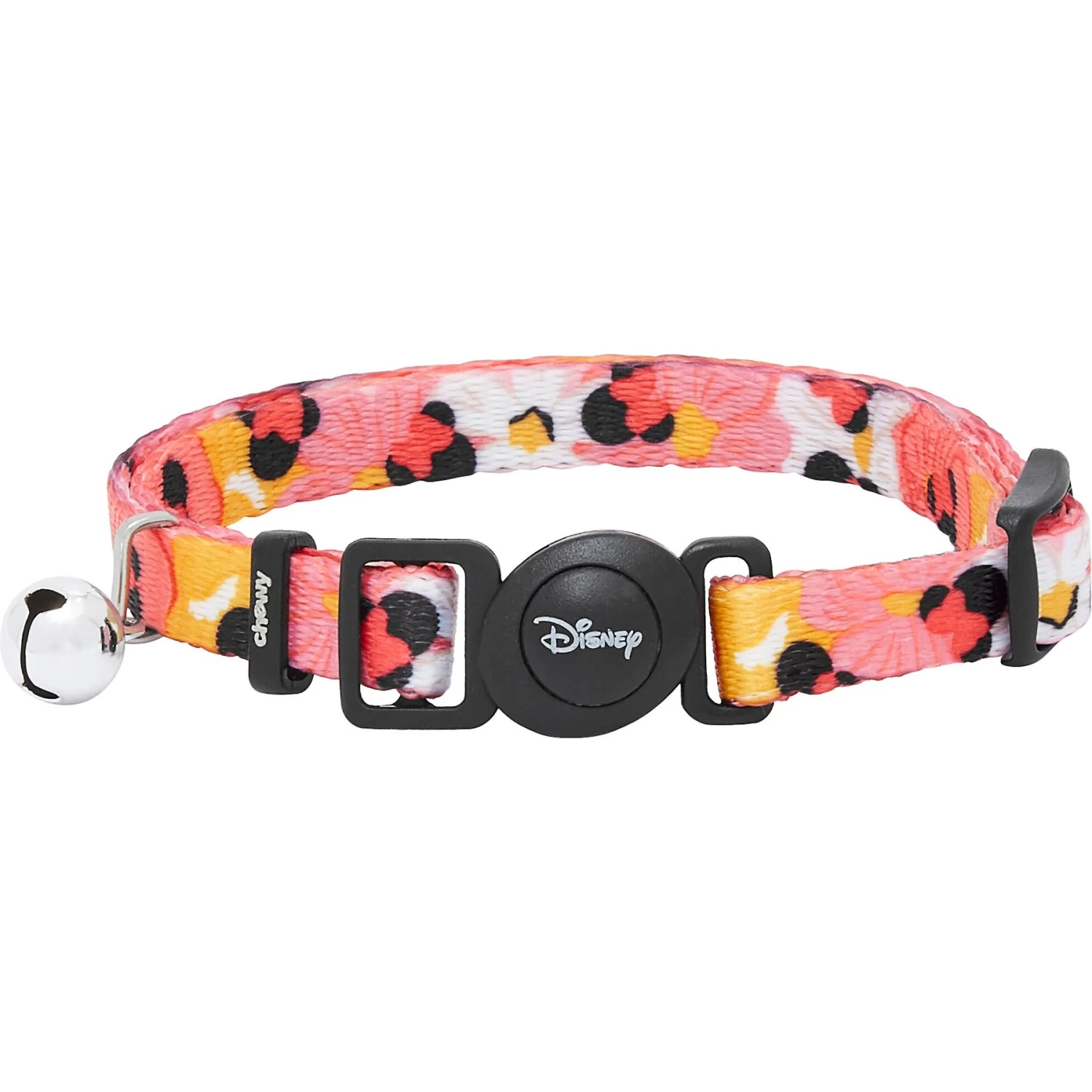 Disney Minnie Mouse Floral Cat Collar 1 Disney Minnie Mouse Floral Cat Collar