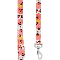 Disney Minnie Mouse Floral Dog Leash -Happy Paw Shop 226286 PT2. AC SS1800 V1613420490