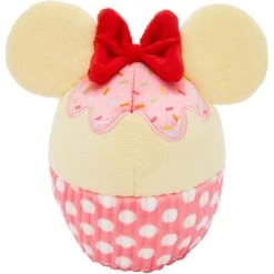 Disney Minnie Mouse Cupcake Plush Squeaky Dog Toy