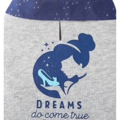 Disney Cinderella "Dreams Come True" Dog & Cat Sweatshirt Dress -Happy Paw Shop 264640 PT5. AC SS1800 V1637685718