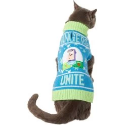 Disney Pixar Toy Story Buzz Lightyear "Unite" Dog & Cat Sweater -Happy Paw Shop 264682 PT2. AC SS1800 V1646177968