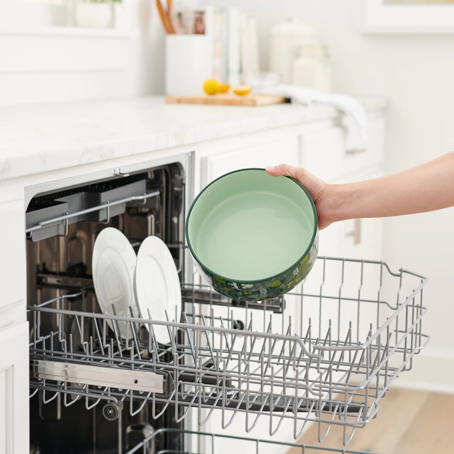 Disney Mickey Mouse Holiday Non-Skid Ceramic Dog & Cat Bowl 6 Disney Mickey Mouse Holiday Non-Skid Ceramic Dog & Cat Bowl - Image 6