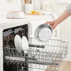 Disney Winnie The Pooh Non-Skid Stainless Steel With Melamine Stand Dog & Cat Bowl, Orange 11 Disney Winnie The Pooh Non-Skid Stainless Steel With Melamine Stand Dog & Cat Bowl, Orange -Happy Paw Shop 280633 PT6. AC SS1800 V1629987925