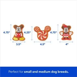 Disney Holiday Mickey & Minnie Mouse Gingerbread House Hide & Seek Puzzle Plush Squeaky Dog Toy -Happy Paw Shop 287413 PT2. AC SS1800 V1694813157