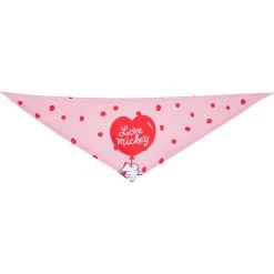 Disney Mickey Mouse "Love Mickey" Dog & Cat Bandana -Happy Paw Shop 290119 PT4. AC SS1800 V1637361932