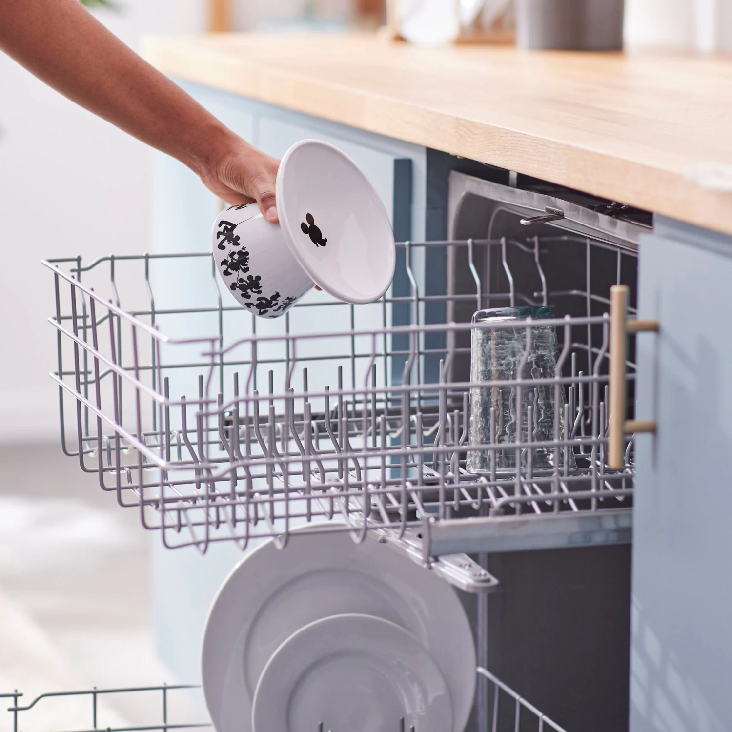 Disney Mickey Mouse Wide Shape Non-Skid Elevated Ceramic Cat Bowl 5 Disney Mickey Mouse Wide Shape Non-Skid Elevated Ceramic Cat Bowl - Image 5