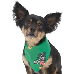 Disney Mickey Mouse Golden Days Personalized Dog & Cat Bandana -Happy Paw Shop 294293 PT6. AC SS1800 V1625153291