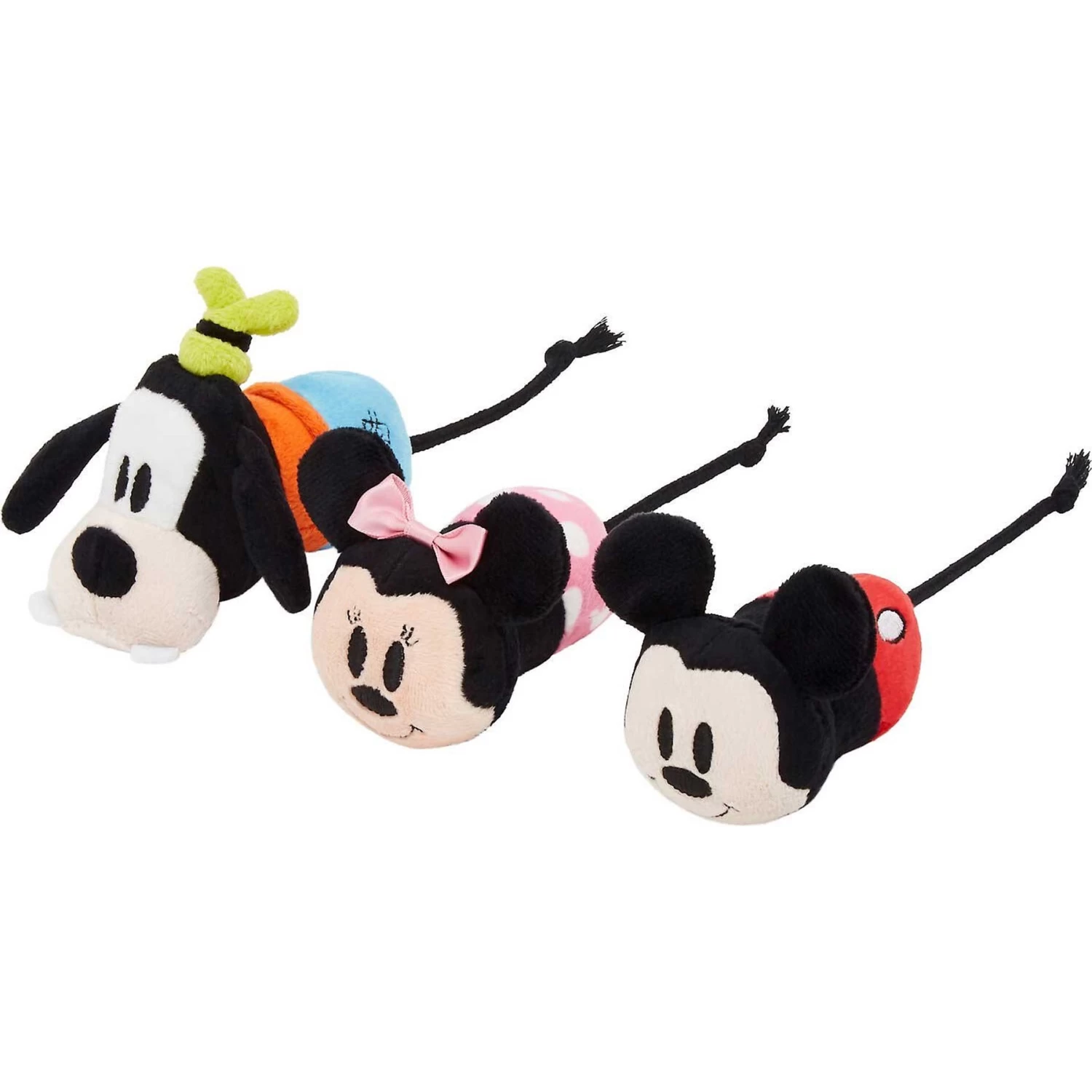Disney Mickey & Friends Plush Mice Cat Toy With Catnip, 3 Count & Disney Mickey Mouse Plush Kicker Cat Toy With Catnip 2 Disney Mickey & Friends Plush Mice Cat Toy With Catnip, 3 Count & Disney Mickey Mouse Plush Kicker Cat Toy With Catnip - Image 2