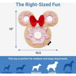 Disney Mickey Mouse Donut Plush Squeaky Dog Toy & Disney Minnie Mouse Donut Plush Squeaky Dog Toy 12 Disney Mickey Mouse Donut Plush Squeaky Dog Toy & Disney Minnie Mouse Donut Plush Squeaky Dog Toy -Happy Paw Shop 302346 PT5. AC SS1800 V1623068565