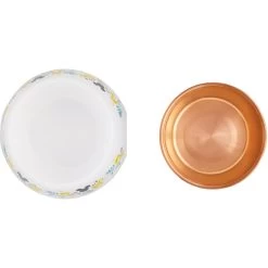 Disney Mickey Mouse Lemon Melamine Stainless Steel Dog & Cat Bowl -Happy Paw Shop 315295 PT4. AC SS1800 V1646327340