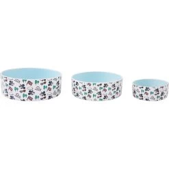 Disney Mickey Mouse Americana Non-Skid Ceramic Dog & Cat Bowl -Happy Paw Shop 315353 PT5. AC SS1800 V1646328011