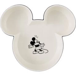 Disney Mickey Mouse Ceramic Dog & Cat Bowl