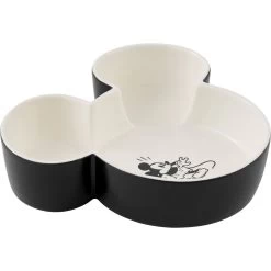 Disney Mickey Mouse Ceramic Dog & Cat Bowl -Happy Paw Shop 315360 PT4. AC SS1800 V1646327245