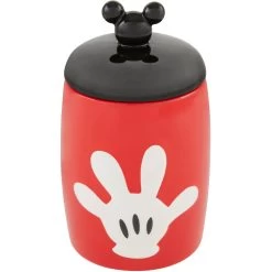 Disney Mickey Mouse Ceramic Dog & Cat Treat Jar