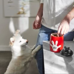 Disney Mickey Mouse Ceramic Dog & Cat Treat Jar 7 Disney Mickey Mouse Ceramic Dog & Cat Treat Jar -Happy Paw Shop 315367 PT2. AC SS1800 V1647282748