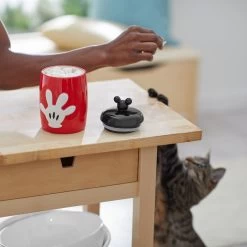 Disney Mickey Mouse Ceramic Dog & Cat Treat Jar 8 Disney Mickey Mouse Ceramic Dog & Cat Treat Jar -Happy Paw Shop 315367 PT3. AC SS1800 V1647283816