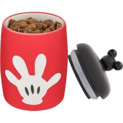 Disney Mickey Mouse Ceramic Dog & Cat Treat Jar 9 Disney Mickey Mouse Ceramic Dog & Cat Treat Jar -Happy Paw Shop 315367 PT4. AC SS1800 V1646327678