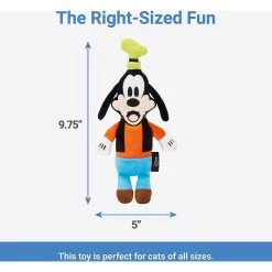 Disney Mickey Mouse Plush Kicker Cat Toy With Catnip & Disney Goofy Plush Kicker Cat Toy With Catnip -Happy Paw Shop 318926 PT5. AC SS1800 V1630364822