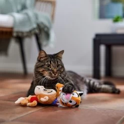 Disney Aladdin Rajah & Abu Plush Cat Toy With Catnip, 2 Count -Happy Paw Shop 328708 PT3. AC SS1800 V1657656888