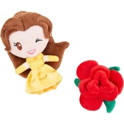 Disney Princess Belle Plush Cat Toy With Catnip, 2 Count