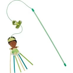Disney Princess Tiana Teaser Wand Cat Toy With Catnip