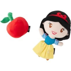 Disney Princess Snow White Plush Squeaky Dog Toy, 2 Count