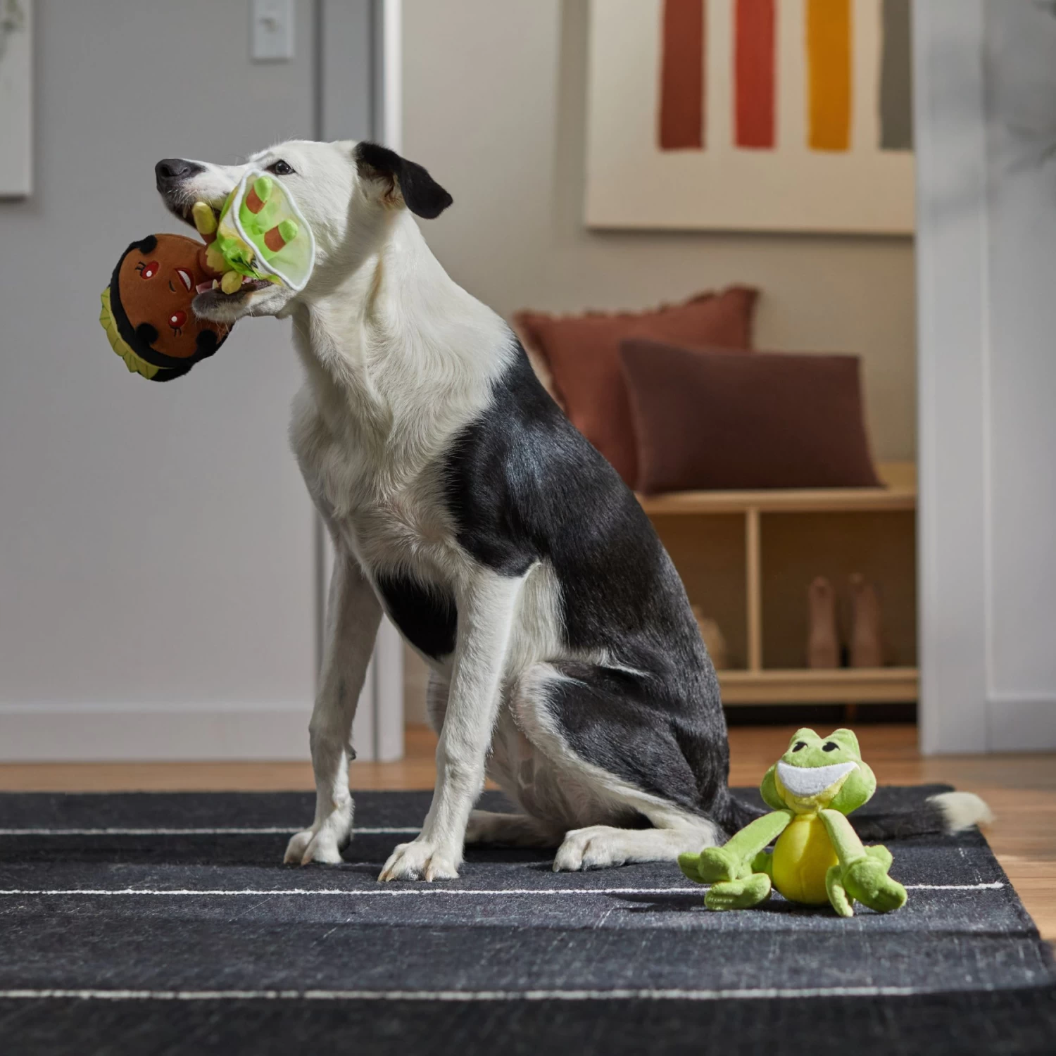 Disney Princess Tiana Plush Squeaky Dog Toy, 2 Count 3 Disney Princess Tiana Plush Squeaky Dog Toy, 2 Count - Image 3