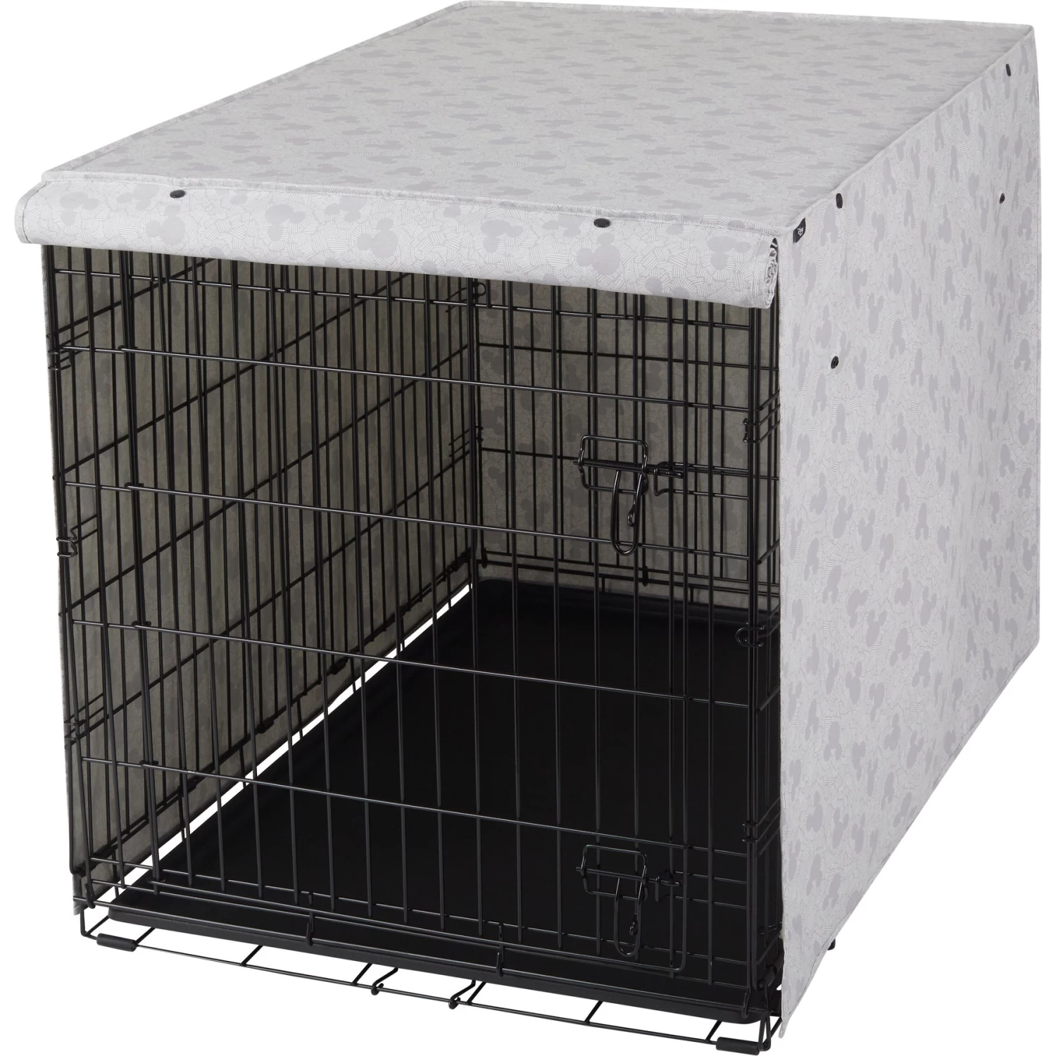 Disney Mickey Mouse Crosshatch Dog Crate Cover 1 Disney Mickey Mouse Crosshatch Dog Crate Cover