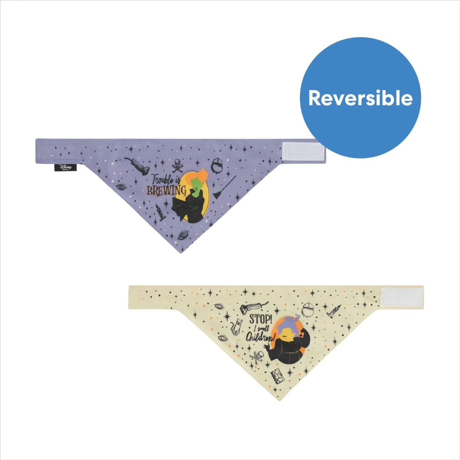 Disney Hocus Pocus Reversible Dog & Cat Bandana 3 Disney Hocus Pocus Reversible Dog & Cat Bandana - Image 3