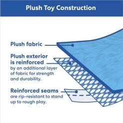 Disney Halloween Hocus Pocus Amuck Round Plush Squeaky Dog Toy -Happy Paw Shop 344457 PT7. AC SS1800 V1689876658