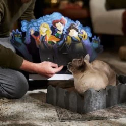 Disney Halloween Hocus Pocus Graveyard Step-In Cat Scratcher Toy -Happy Paw Shop 344493 PT3. AC SS1800 V1689876494