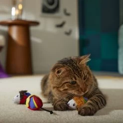 Disney Halloween Hocus Pocus Sanderson Sisters Plush Mice Cat Toy With Catnip -Happy Paw Shop 344497 PT3. AC SS1800 V1658457152