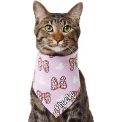 Disney Minnie Mouse Bows Personalized Dog & Cat Bandana -Happy Paw Shop 346378 PT2. AC SS1800 V1671228160