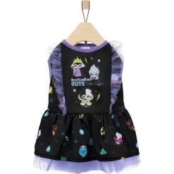 Disney Villains Dog & Cat Ruffle Dress -Happy Paw Shop 354044 PT4. AC SS1800 V1658955419