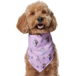 Disney Frozen Pattern Dog & Cat Bandana -Happy Paw Shop 354062 PT2. AC SS1800 V1658955245