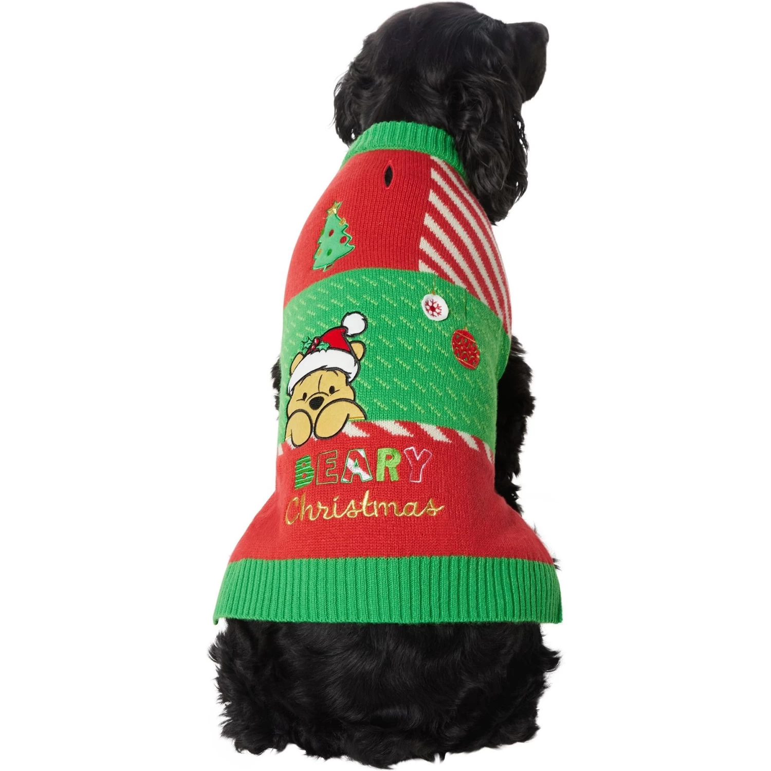 Disney Winnie The Pooh Patchwork Dog & Cat Sweater 3 Disney Winnie The Pooh Patchwork Dog & Cat Sweater - Image 3