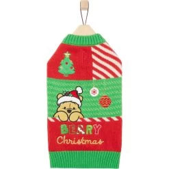 Disney Winnie The Pooh Patchwork Dog & Cat Sweater 10 Disney Winnie The Pooh Patchwork Dog & Cat Sweater -Happy Paw Shop 358387 PT4. AC SS1800 V1660703574