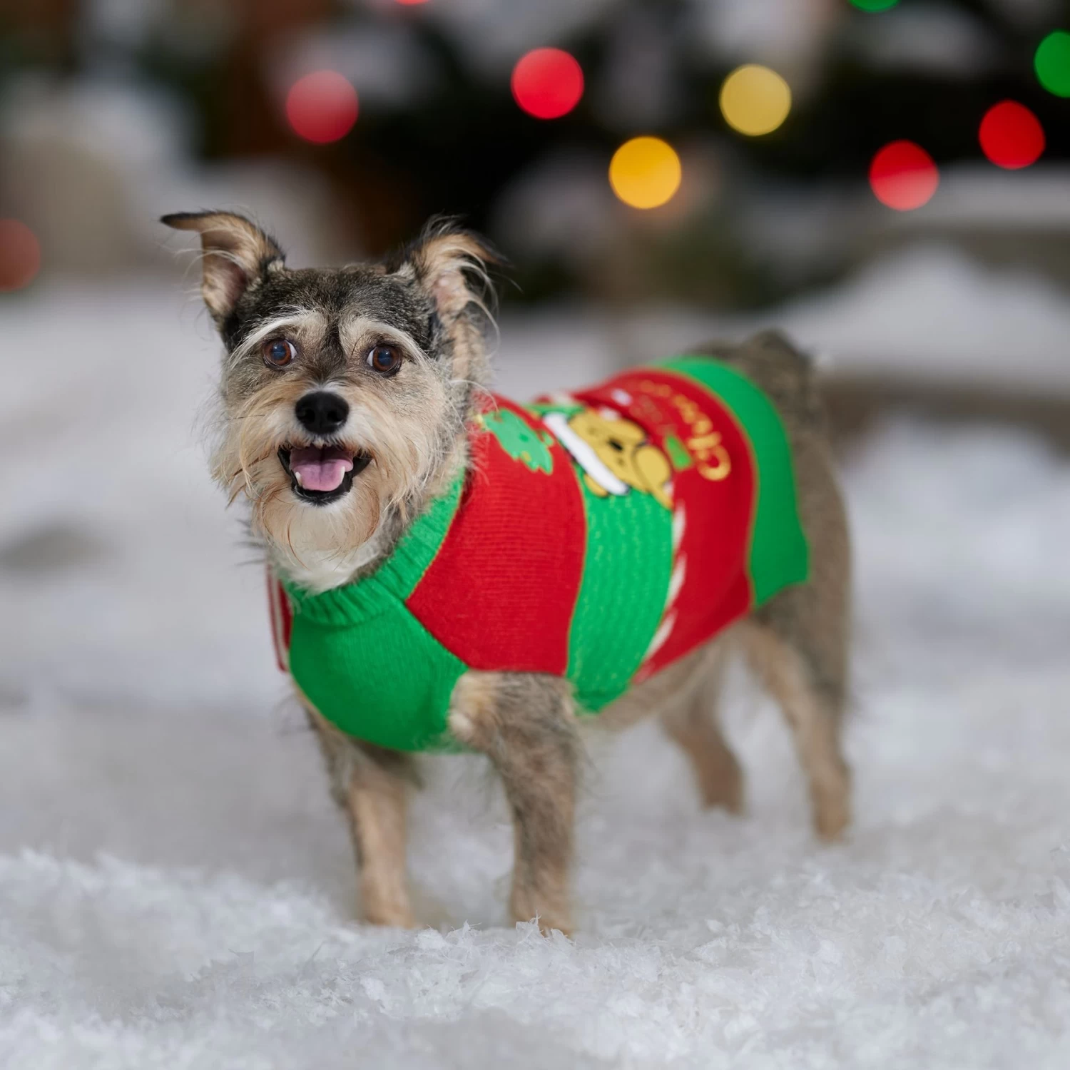 Disney Winnie The Pooh Patchwork Dog & Cat Sweater 7 Disney Winnie The Pooh Patchwork Dog & Cat Sweater - Image 7