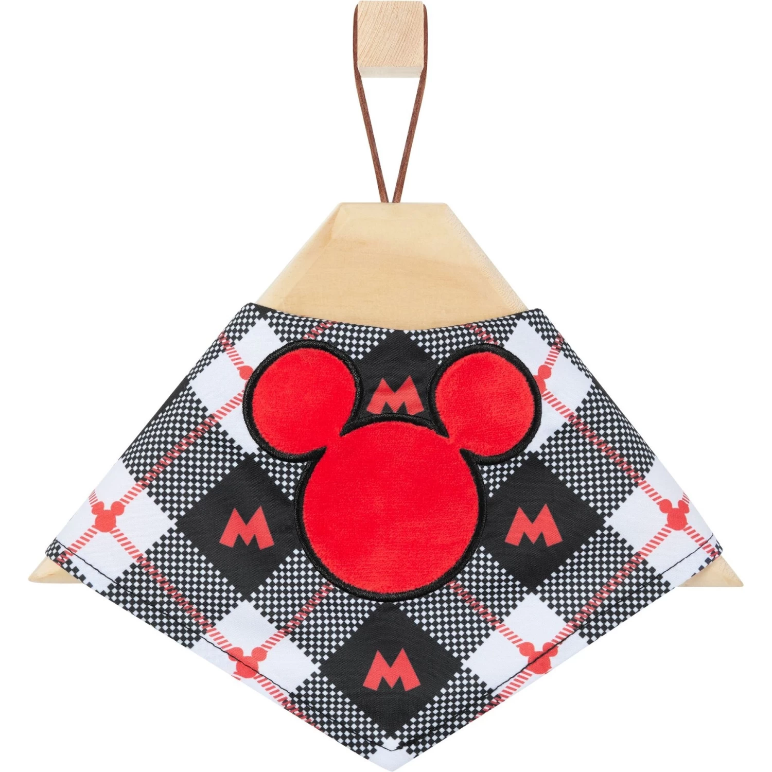 Disney Mickey Mouse Plaid Dog & Cat Bandana 4 Disney Mickey Mouse Plaid Dog & Cat Bandana - Image 4