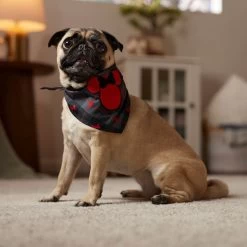 Disney Minnie Mouse Plaid Dog & Cat Bandana -Happy Paw Shop 361491 PT6. AC SS1800 V1661798242