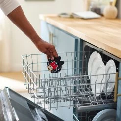 Disney Minnie Mouse Peek-A-Boo Silicone Dog & Cat Can Cover & Disney Minnie Mouse Peek-A-Boo Melamine Stainless Steel Double Dog & Cat Bowl -Happy Paw Shop 623406 PT4. AC SS1800 V1661896336