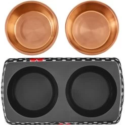 Disney Minnie Mouse Peek-A-Boo Silicone Dog & Cat Can Cover & Disney Minnie Mouse Peek-A-Boo Melamine Stainless Steel Double Dog & Cat Bowl -Happy Paw Shop 623406 PT7. AC SS1800 V1661896398