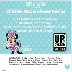 Disney Table Scraps Minnie Mouse Chicken Mac & Cheese Recipe Cat Treats, 3-oz Bag 6 Disney Table Scraps Minnie Mouse Chicken Mac & Cheese Recipe Cat Treats, 3-oz Bag -Happy Paw Shop 909214 PT2. AC SS1800 V1689707787
